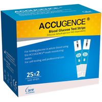 AccuGence GDH Glucose Test Strips